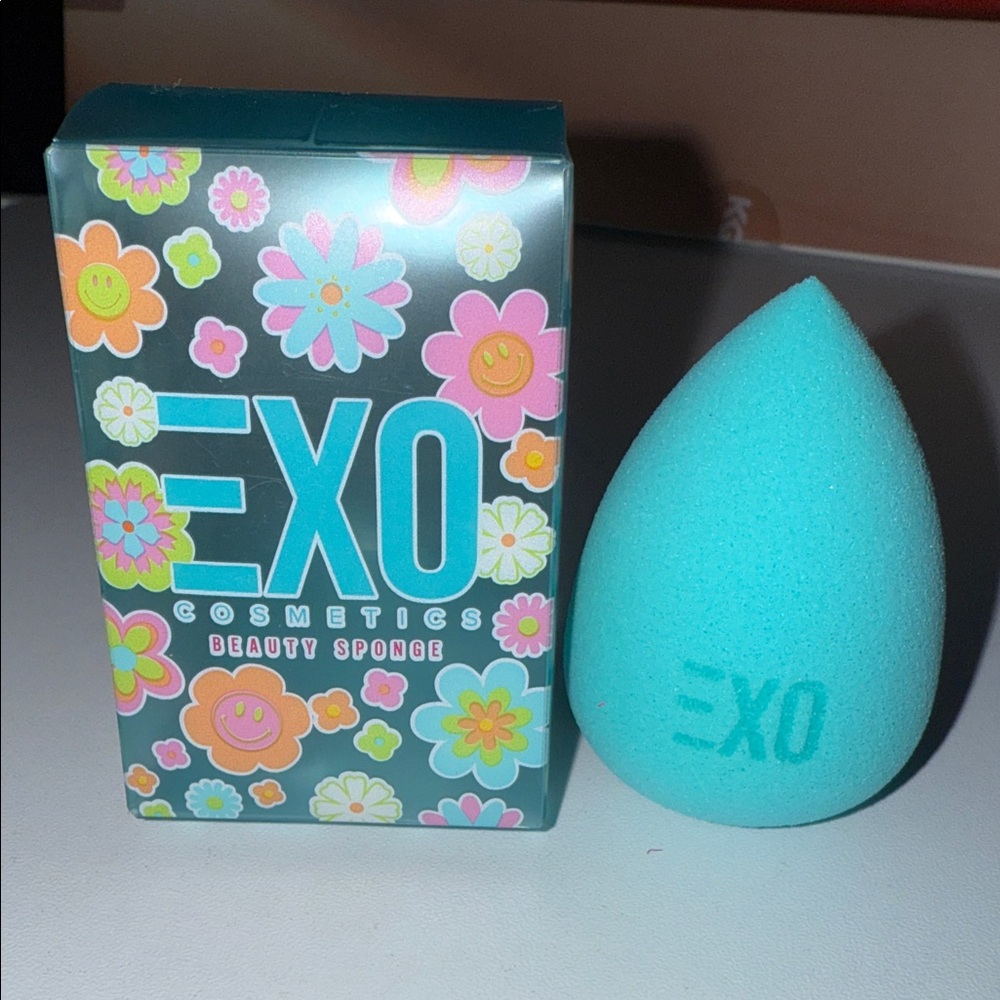Floral Beauty Sponge - Teal